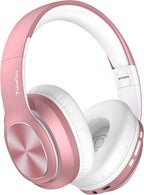 TuneFlux Auriculares inalámbricos Bluetooth sobre la oreja, tiempo...