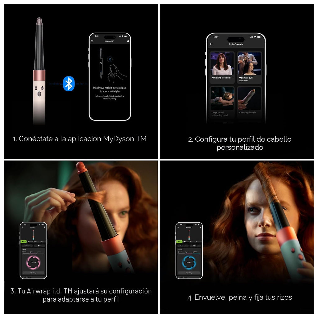 Dyson Airwrap i.d.™ Multi-Styler, Allure Winner, conexión Bluetooth...