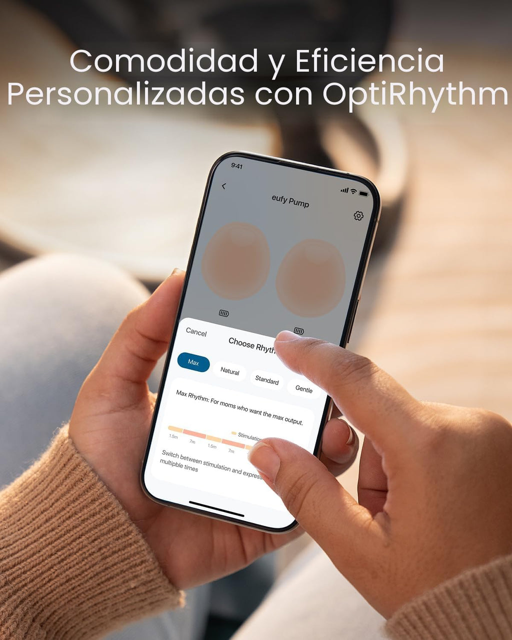 eufy Security Extractor de leche portátil con calefacción S1 Pro, m...