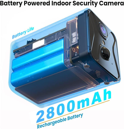 javiscam Mini cámara espía 2026 mejorada 4K Mini cámara oculta, cám...