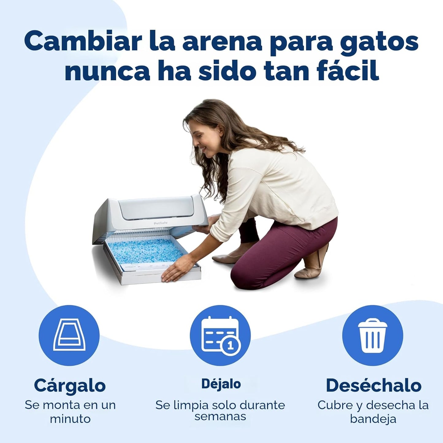 Repuesto de arenero ScoopFree, paquete de 3, Paquete de 3