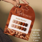 Double Rhythm - Juego de esmalte de uñas en gel de 6 piezas, 15 ml,...