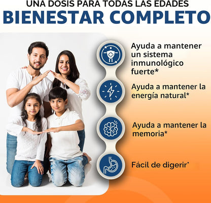Passion 4 Life Multivitamínico líquido diario + minerales - Más de...