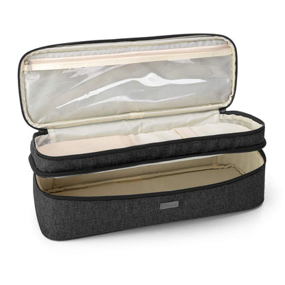 Teamoy Bolsa de almacenamiento de viaje de doble capa compatible co...