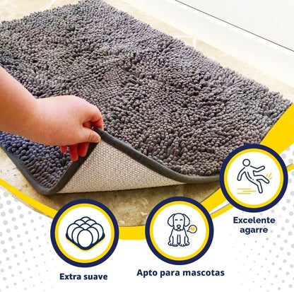 Muddy Mat® - Tapete de microfibra superabsorbente para mascotas, an...