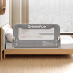 GrowthFun Riel de cama de 1 pieza de 59 pulgadas para niños pequeño...