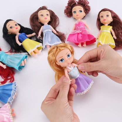 Liberty Imports Paquete de 12 Muñecas Pequeñas de Princesa Real - J...
