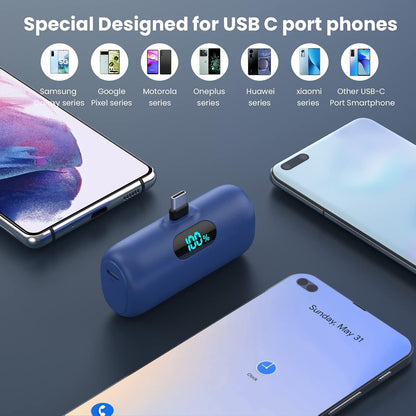 [Paquete de 2] Cargador Portátil Pequeño para iPhone 17\/16\/15 Ser...