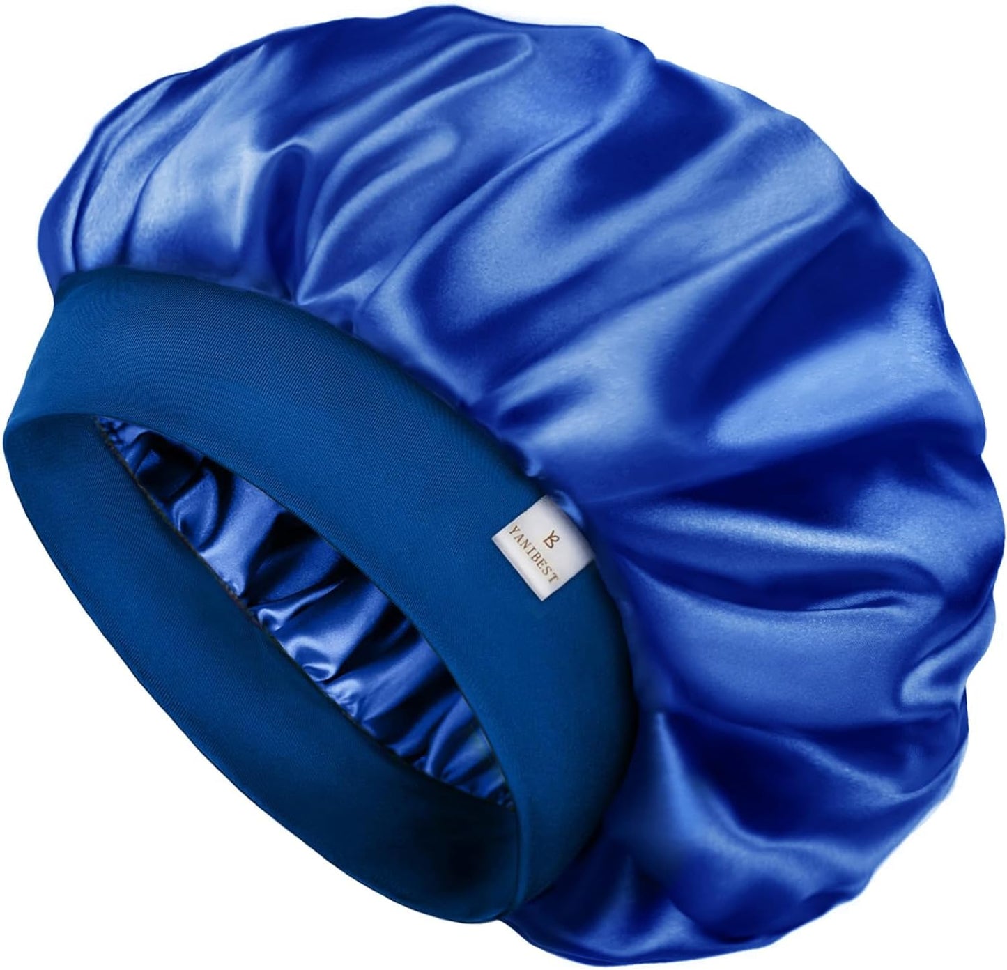 YANIBEST Gorro de seda para hombres y mujeres, gorro de satén de do...