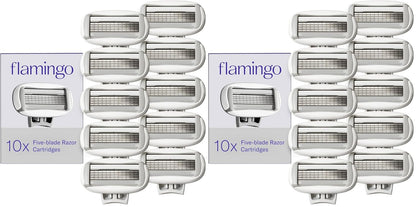 Flamingo Cartuchos de repuesto originales para mujer - Maquinilla d...