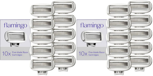 Flamingo Cartuchos de repuesto originales para mujer - Maquinilla d...