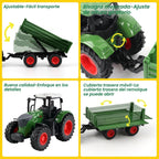 Peagprav Juguetes de Granja Tractor con Remolque - Juego de Tractor...