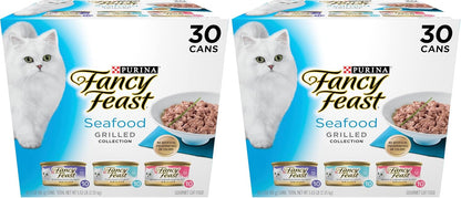 Fancy Feast Purina - Alimento húmedo a la parrilla para gatos, cole...