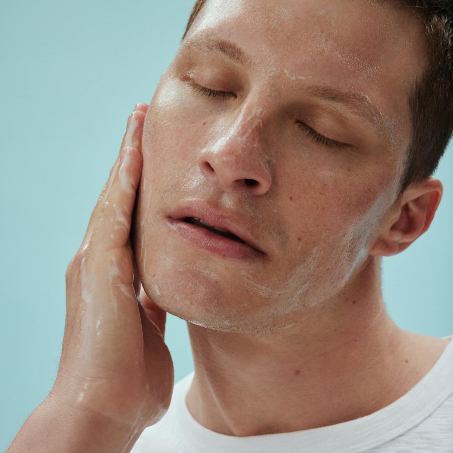 Limpiador facial diario para hombre, limpieza profunda, no raya la...