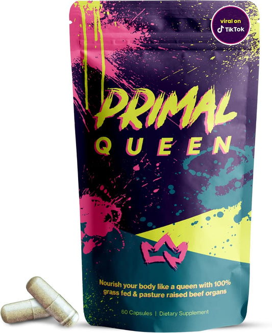 Primal Queen Suplemento de Superalimento de Órganos de Res Optimiza...