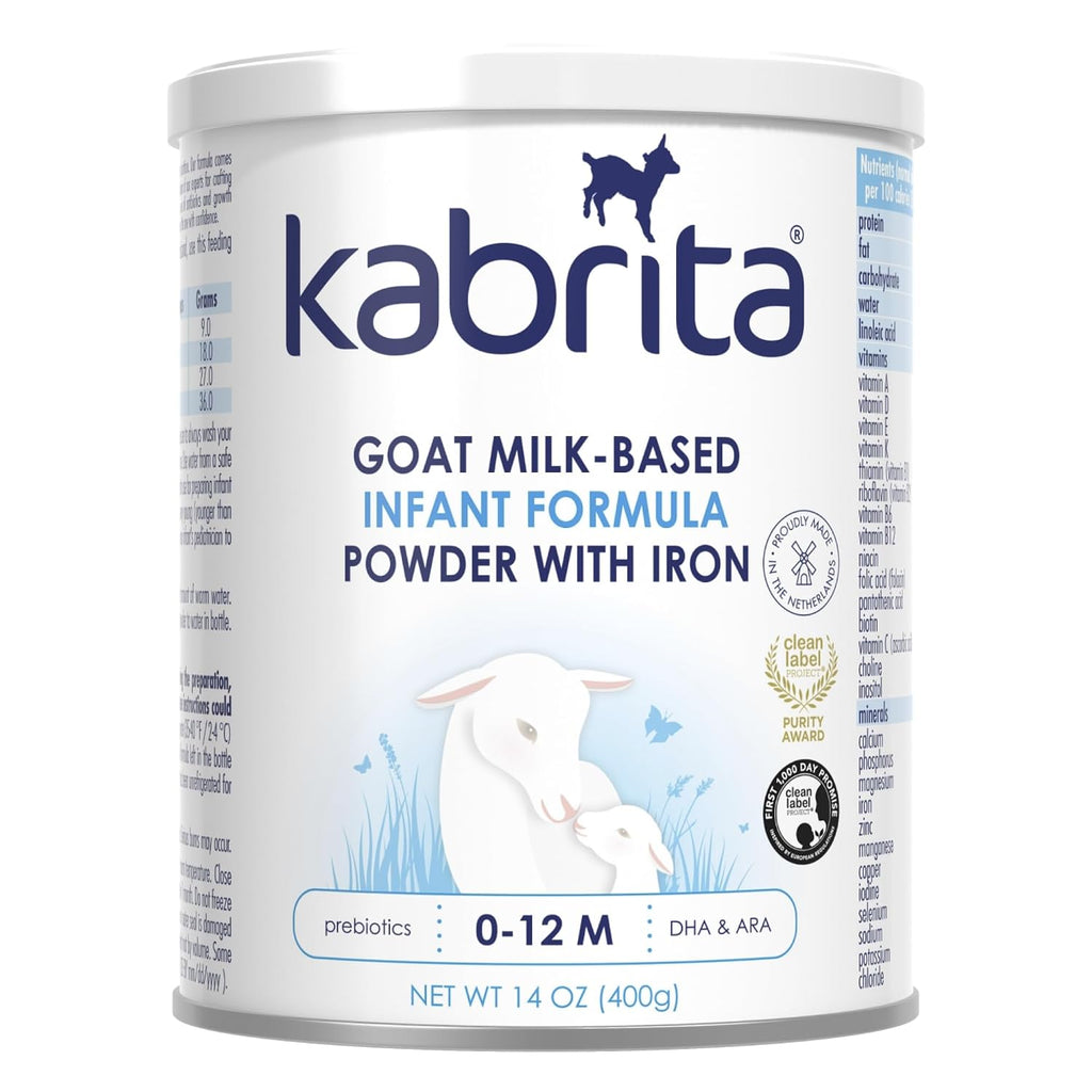 Kabrita Fórmula infantil en polvo a base de leche de cabra con hier...