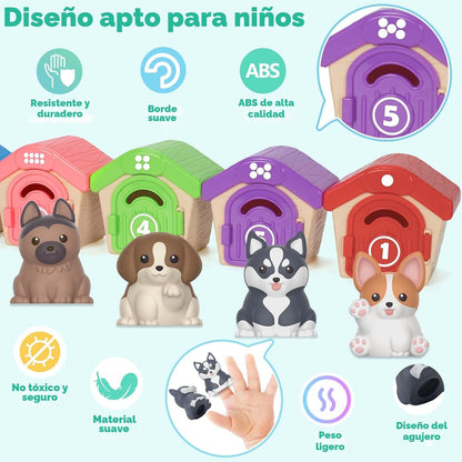 Juguetes de aprendizaje para niños pequeños de 1, 2, 3 años, 20 pie...