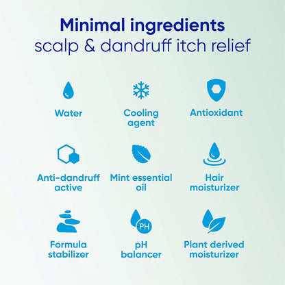 Head & Shoulders Suero anticaspa para aliviar el cuero cabelludo desnudo, 0.1% de piritiona de zinc, para alivio de picazón y comodidad del cuero cabelludo, 4.2 onzas líquidas