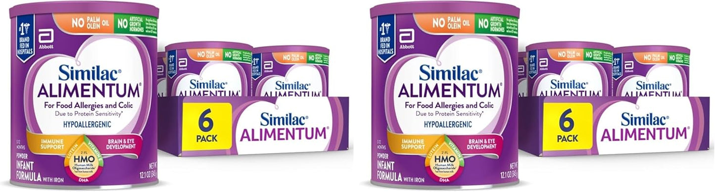 Similac Alimentum con fórmula infantil hipoalergénica 2'-FL HMO...
