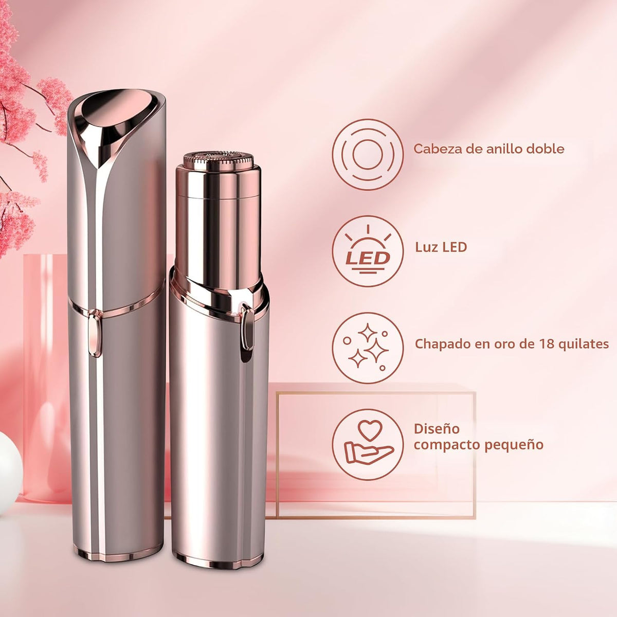 Removedor de vello facial para mujeres - como se ve en TV, afeitado...