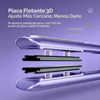 Kylara Plancha y rizador de cabello 2 en 1, 5 ajustes de calor, pla...