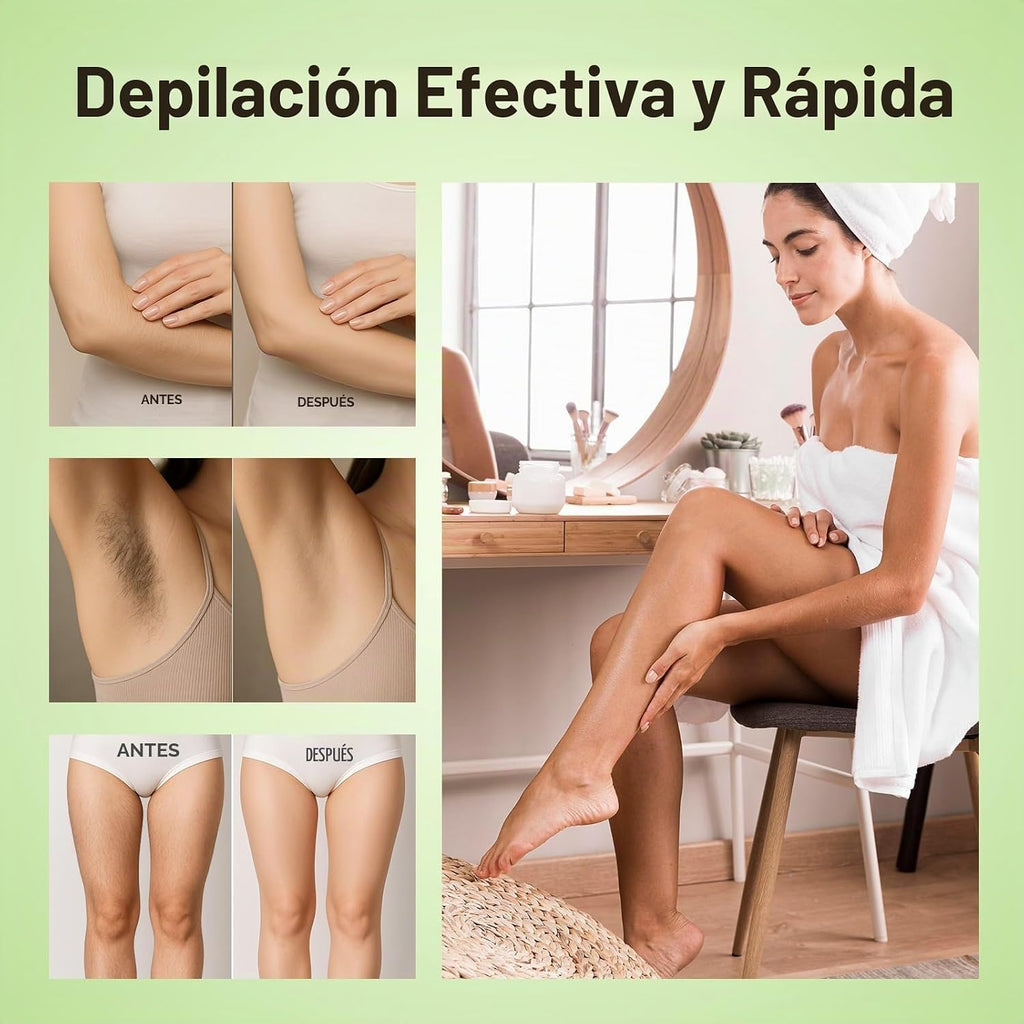 Waxers Rollo de cera de recambio de cera de aloe para depilación en...