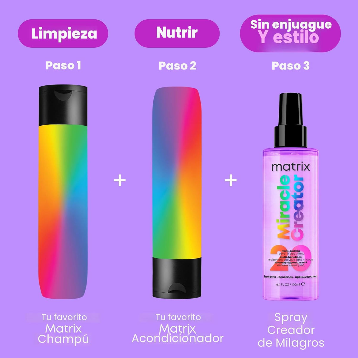 Matrix Miracle Creator Spray Acondicionador Sin Enjuague - Protecto...