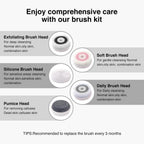 UMICKOO Exfoliante facial con pantalla LCD, cepillo de limpieza fac...