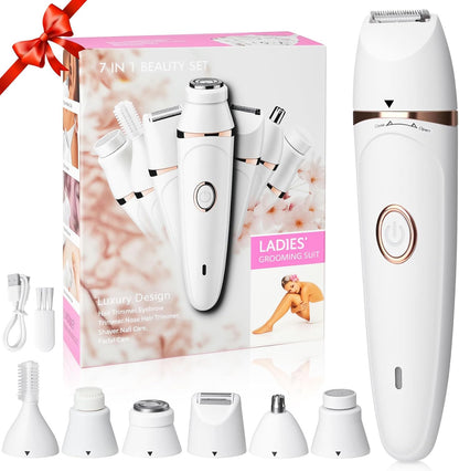 Depiladora facial para mujeres, maquinillas de afeitar eléctricas s...