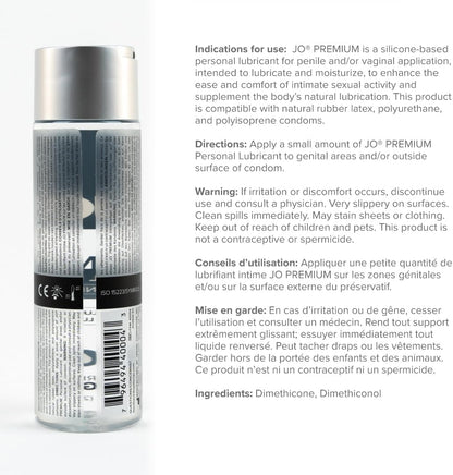 JO Lubricante de silicona premium \u2013 Lubricante personal a base...