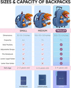 Naturally KIDS Maleta para niños pequeños con. Juguete de dinosauri...