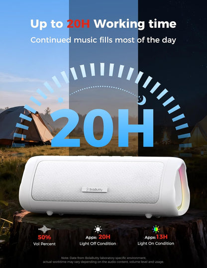 BolaButty Altavoz Bluetooth con sonido HD, inalámbrico portátil, IP...