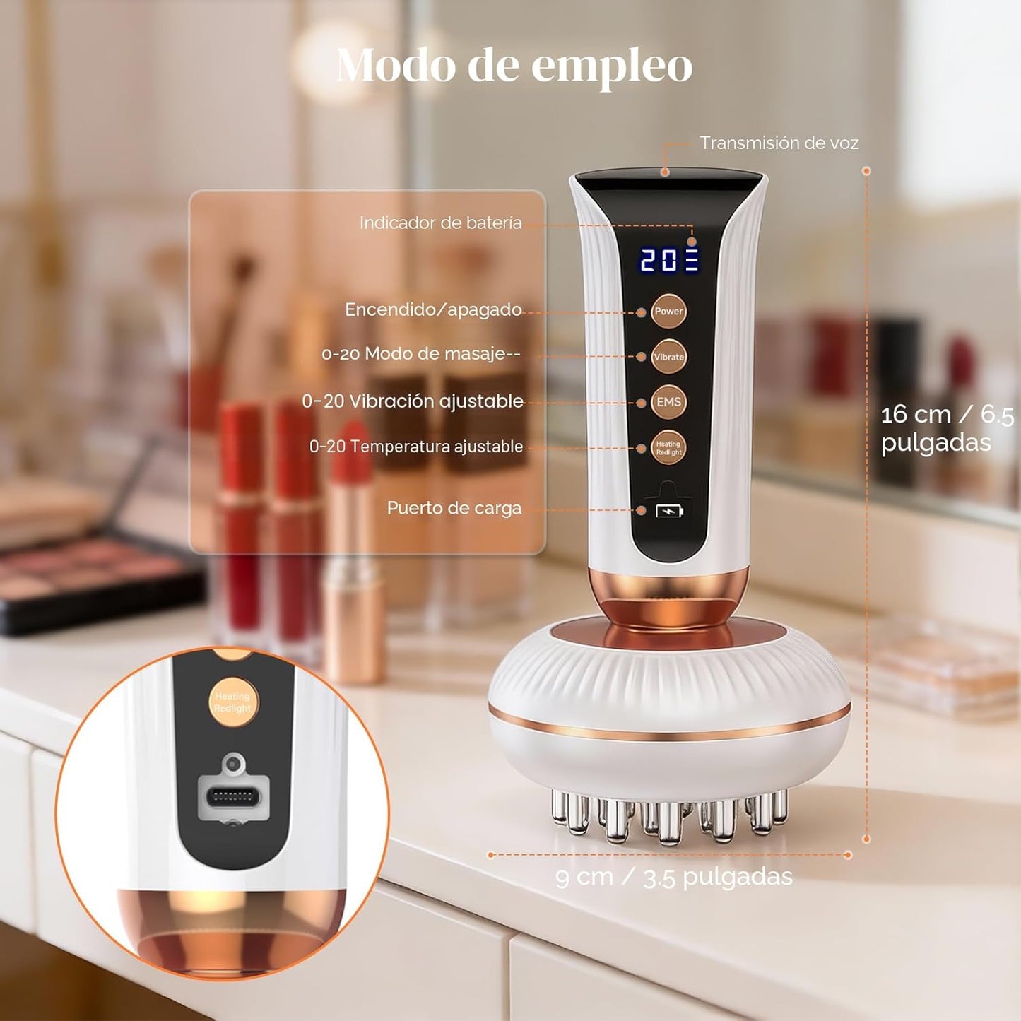 Máquina para esculpir el cuerpo 4 en 1, masajeador de drenaje linfático, herramienta de masaje Anit para celulitis, ayuda a reducir las estrías, la celulitis y la grasa, dispositivos de alivio del