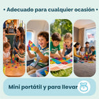 Mini azulejos magnéticos para niños, juego de construcción de viaje...