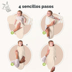 Paquete de 3 sacos de dormir envolventes orgánicos para bebé - Envo...
