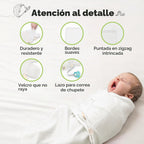 KeaBabies Paquete de 3 Sacos de Dormir Envolventes Orgánicos para B...