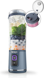 Ninja BC151NV Blast Licuadora Portátil, Inalámbrica, Recipiente de...