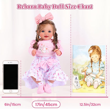 BABESIDE Muñeca de bebé realista Reborn para niñas, muñeca infantil...