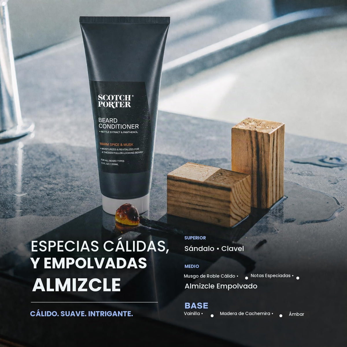 Scotch Porter Hidratar y nutrir el acondicionador de barba para hom...