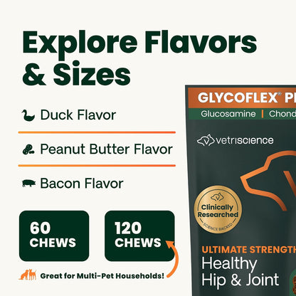 VetriScience GlycoFlex Ultimate Strength Masticables Saludables \u2...
