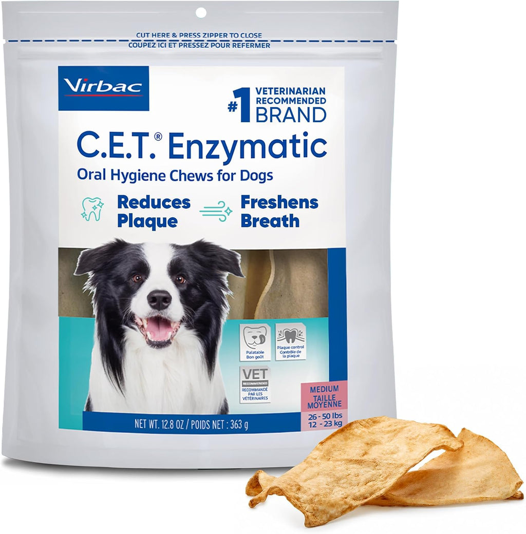 Virbac C.E.T. Masticables orales enzimáticos para perros de 26 a 50...