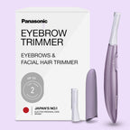 Panasonic Cortadora de cejas y vello facial para mujer, afeitadora...