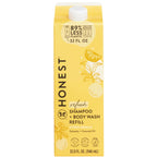 The Honest Company Caja de recambio de champú para lavado corporal,...