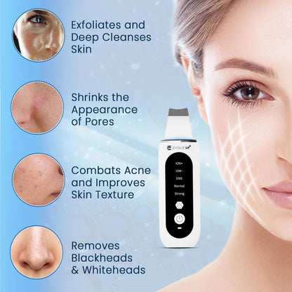 EVOLVE UP Limpiador facial para la piel, espátula de limpieza facia...