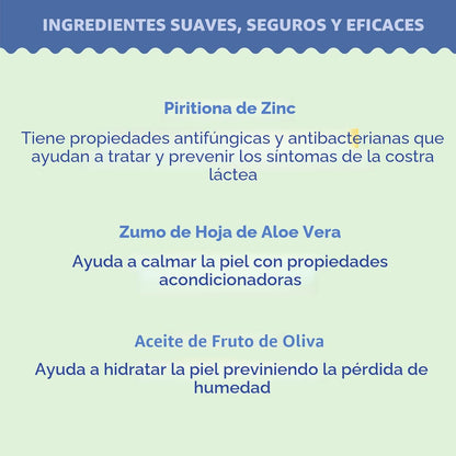 TUBBY TODD Kit de tratamiento para el cabello de bebé Cradle Cap, i...
