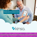 Kinsa QuickCare Termómetro Digital Inteligente - Termómetro Médico...