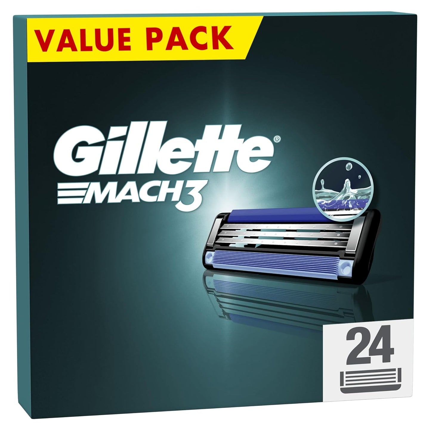 Gillette Mach3 - Cuchillas de afeitar para hombre con recortadora d...