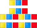 Gemmicc 6 piezas de azulejos magnéticos grandes, placas base magnét...