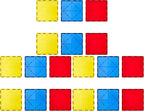 Gemmicc 6 piezas de azulejos magnéticos grandes, placas base magnét...