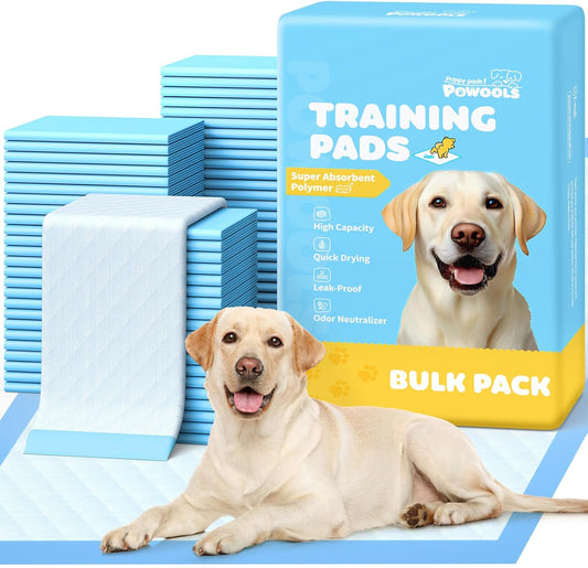 Powools Paquete de 100 Almohadillas para Cachorros Extra Grandes -...